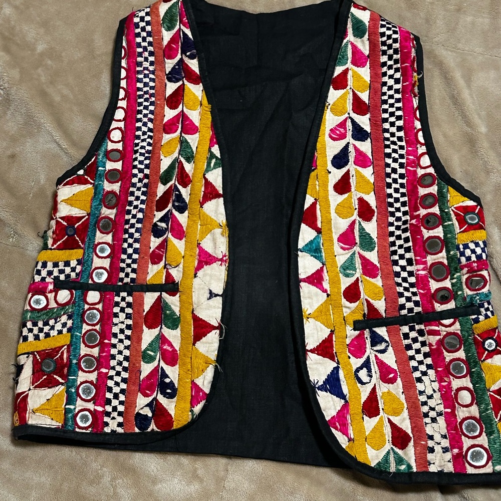Bright and fun vintage vest